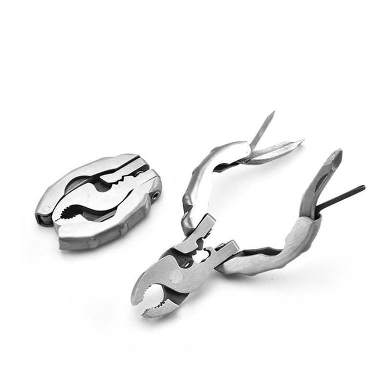 মিনি মাল্টিফাংশনাল টুল। ৯-ইন-১ মাল্টিফাংশনাল প্লায়ার্স স্ক্রু ড্রাইভার পকেট টুল