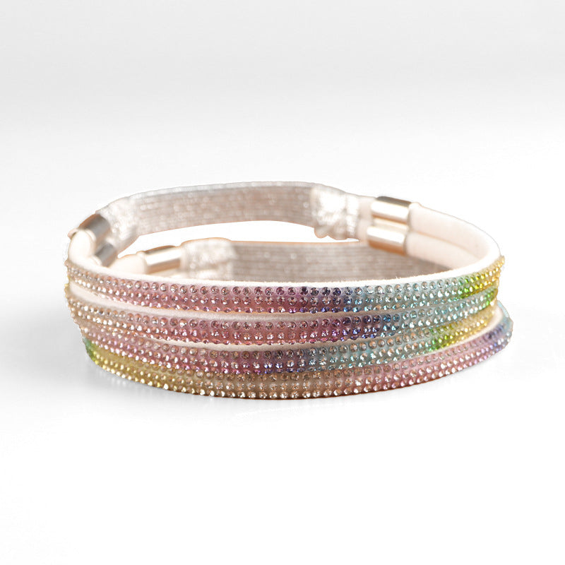 Rhinestone Anti-Slip Heel Strap | High Heel Shoe Fixing Band