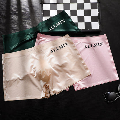 Men’s 3D Ice Silk Underwear – Sheer & Sexy Boxer Briefs