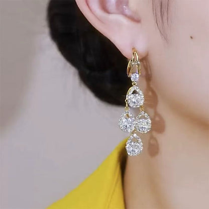Water Drop Hoop Earrings – Elegant & Trendy