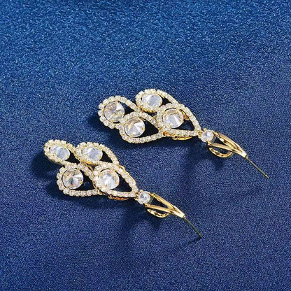 Water Drop Hoop Earrings – Elegant & Trendy