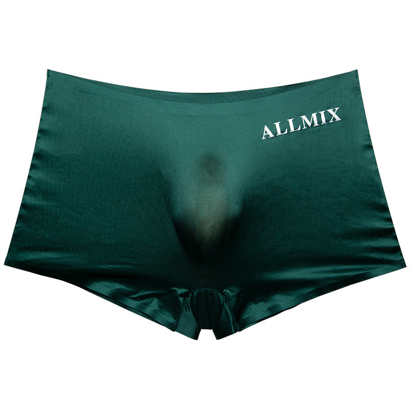Men’s 3D Ice Silk Underwear – Sheer & Sexy Boxer Briefs