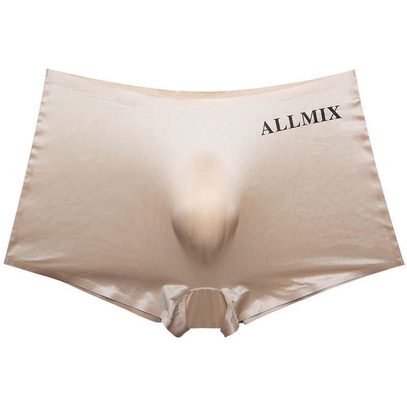Men’s 3D Ice Silk Underwear – Sheer & Sexy Boxer Briefs