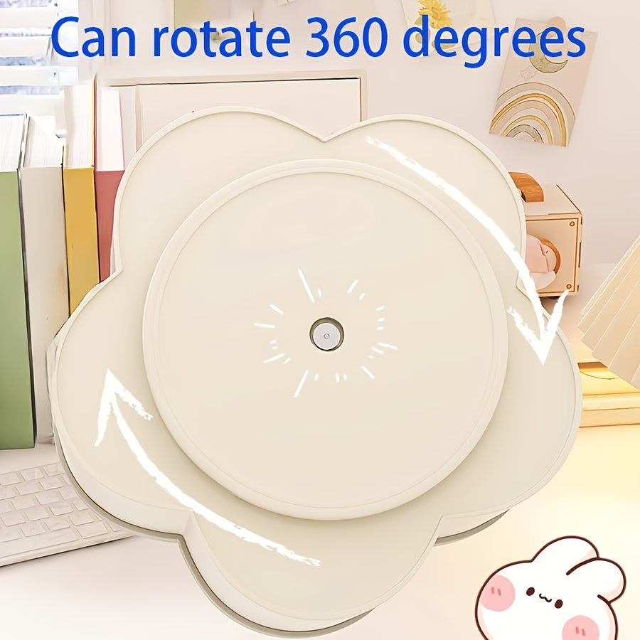 Rotating Pen Holder Organizer, Large-Capacity Minimalist Desktop Stand