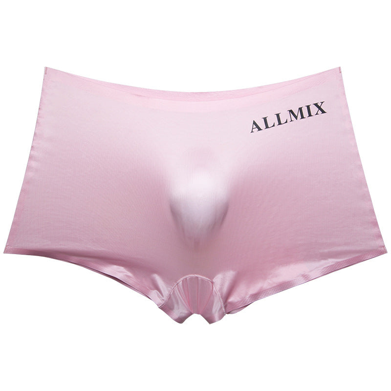 Men’s 3D Ice Silk Underwear – Sheer & Sexy Boxer Briefs
