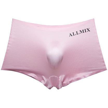 Men’s 3D Ice Silk Underwear – Sheer & Sexy Boxer Briefs