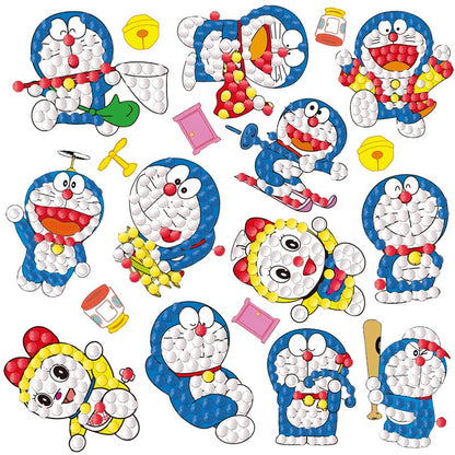 Children's DIY free stick cartoon diamond painting