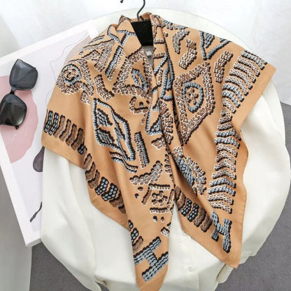 35-Inch Satin Scarf – Head Wrap & Neck Scarf, Smooth & Sun Cover