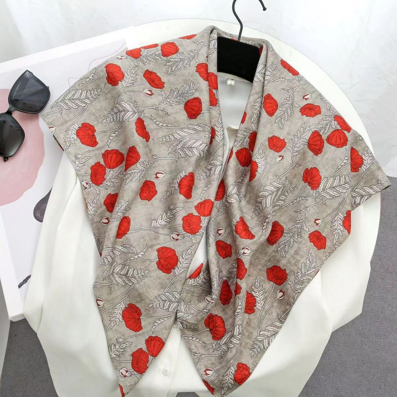 35-Inch Satin Scarf – Head Wrap & Neck Scarf, Smooth & Sun Cover