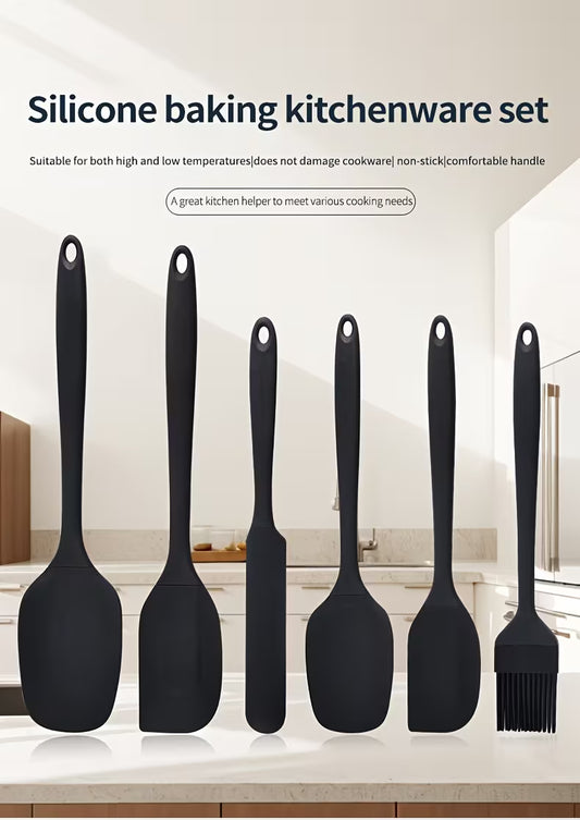 Durable & Easy-to-Clean 6PCS Silicone Kitchenware Set