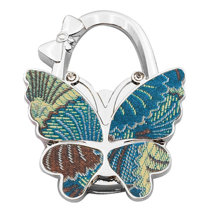 🦋✨ Sparkly Butterfly Foldable Handbag Hook – Cute Portable Non-Slip Purse Hanger for Girls, Travel & Restaurants