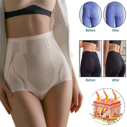 Ice Silk Breathable Tummy And Hip Shaping Shorts