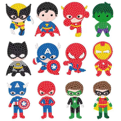 Children's DIY free stick cartoon diamond painting