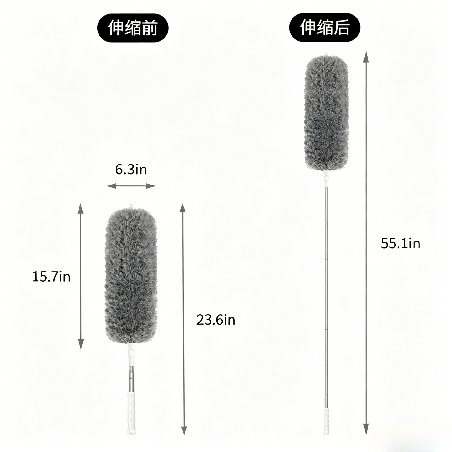 ✨ Extendable Dust Duster – Clean Every Corner Easily!
