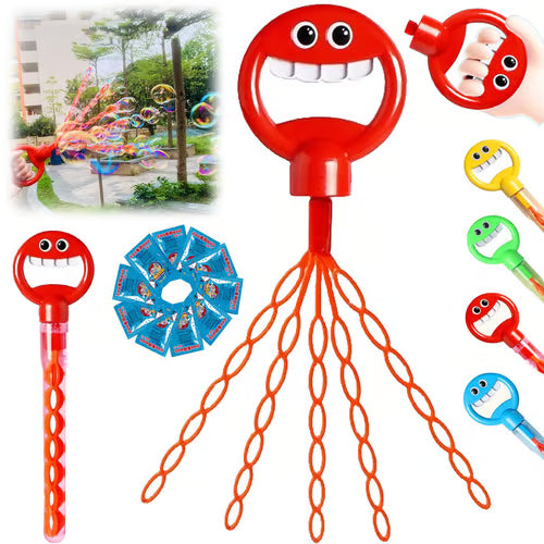 2025 Hot Sale 36 Hole Smiling Face Bubble Stick