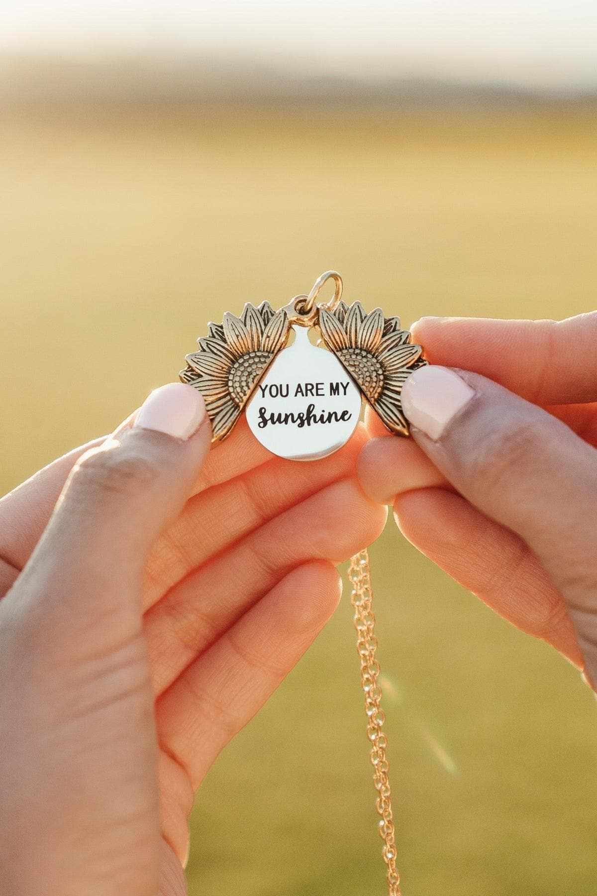You Are My Sunshine Necklace