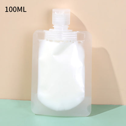 【10 PCS】Portable Travel Fluid Makeup Packing Bag