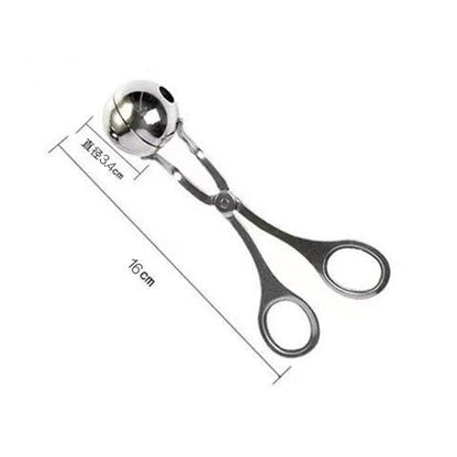 Non-Stick Meatball Maker, Stainless Steel Meatball Scoop With Long Handle