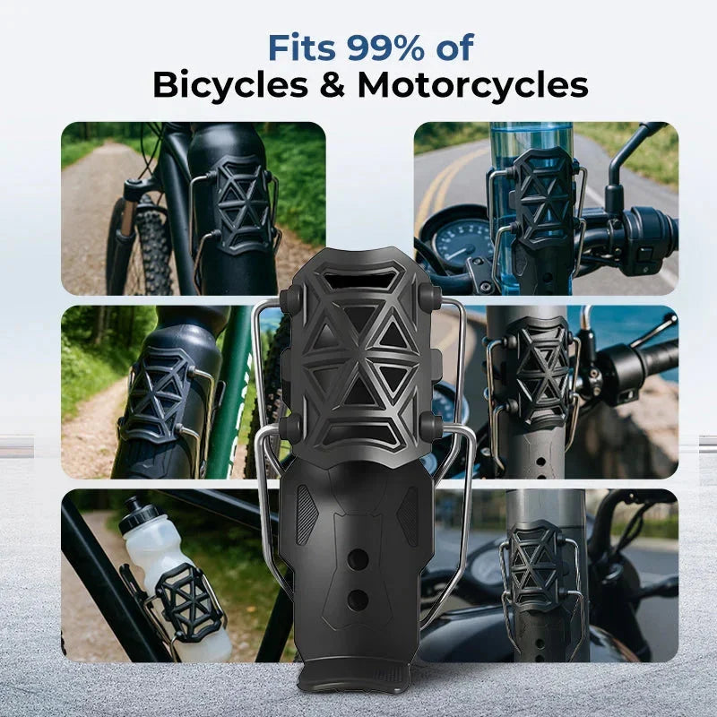 🚴Adjustable Bike Bottle Holder – Fits Various Bottles