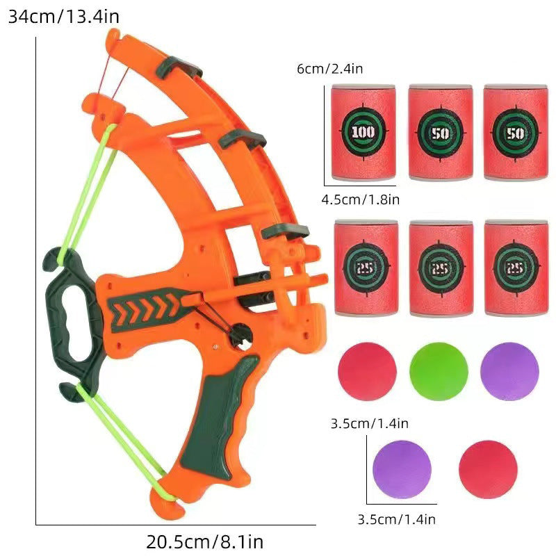 Colorful Archery Shooting Toy Set with EVA Foam Ball Launcher