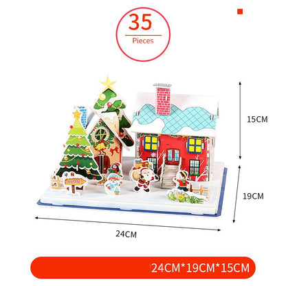 3D DIY Christmas Puzzle Kit