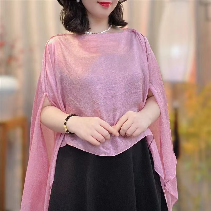 Fashionable Versatile Solid Color Shawl