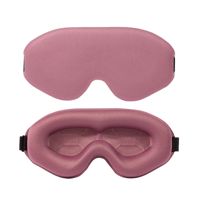 3D Contoured Sleep Mask - 100% Blackout Noise Reducing