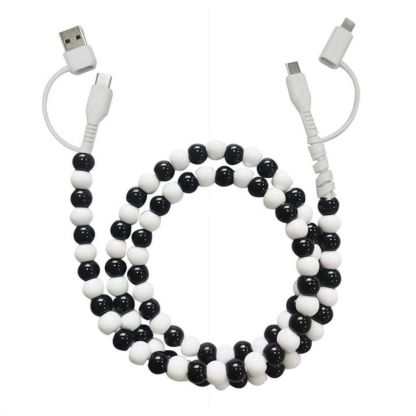 4-in-1 Beaded Charging Cord