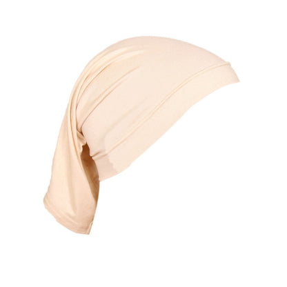 Modal Solid Color Tube Cap & Hijab Underscarf for Women – Soft Mercerized Cotton Inner Hijab Cap