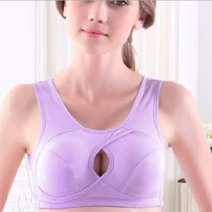 Women's Hollow-Out Sports Push-Up Bra