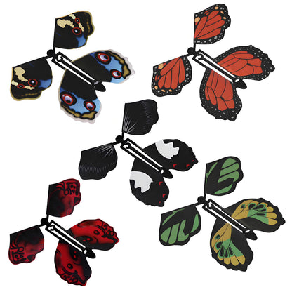 10pcs Magic Props Flying Magic Butterflies