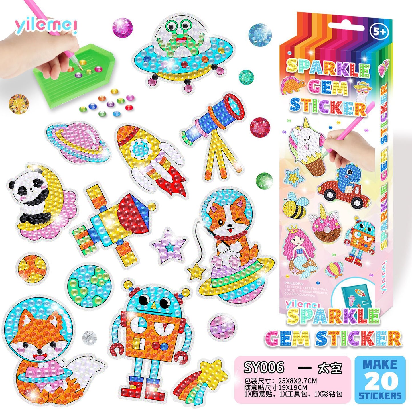 DIY Cartoon Creative Animal Princess Diamond Painting