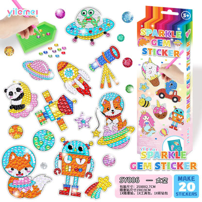 DIY Cartoon Creative Animal Princess Diamond Painting