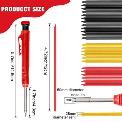 Carpenter Pencil with Sharpener