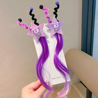 Kids Braided Hair Clip – Instant Braid Hairpiece, Cute & Playful Hair Accessory for Girls