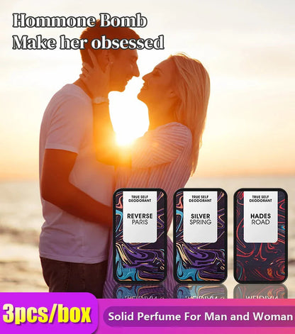 Solid Perfume 3-Piece Set, Solid Fragrance