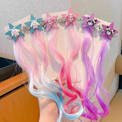 Kids Braided Hair Clip – Instant Braid Hairpiece, Cute & Playful Hair Accessory for Girls