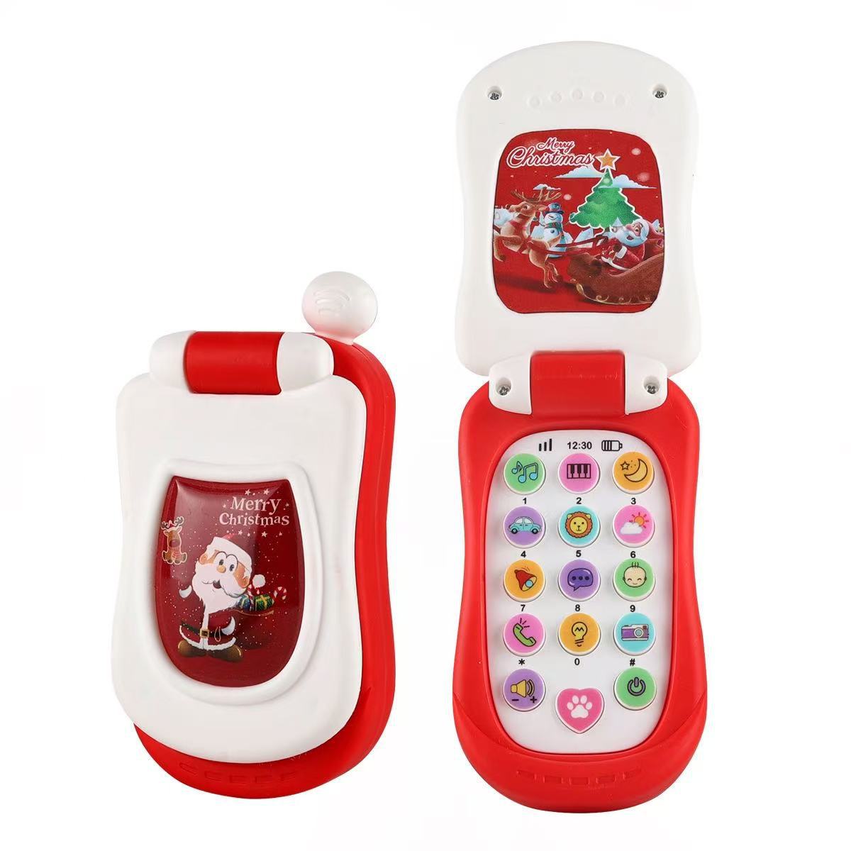 Fun Cartoon Music Flip Phone Toy