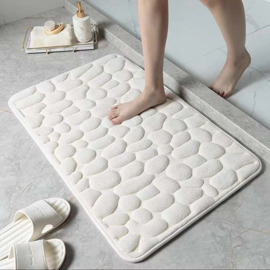 Coral fleece floor mat, comfortable and non-slip
