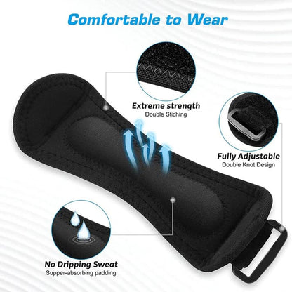 Sports Patella Brace – Adjustable strap, breathable neoprene. Relieves knee pain, stabilises patella