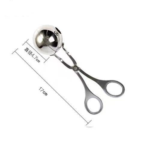 Non-Stick Meatball Maker, Stainless Steel Meatball Scoop With Long Handle