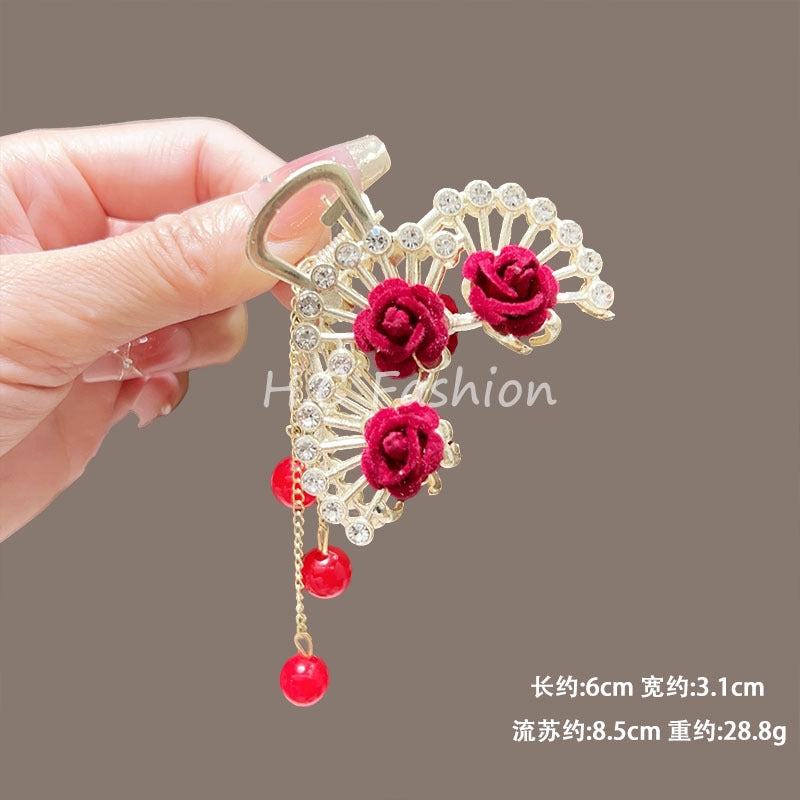 Vintage Rose Hairpin