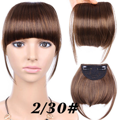 Seamless 3D Clip-In Bangs Hair Extensions