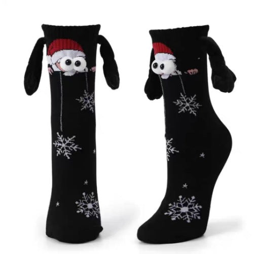 Buy 1 Free 1-Hand In Hand Socks Magnetic Holding Hands Socks