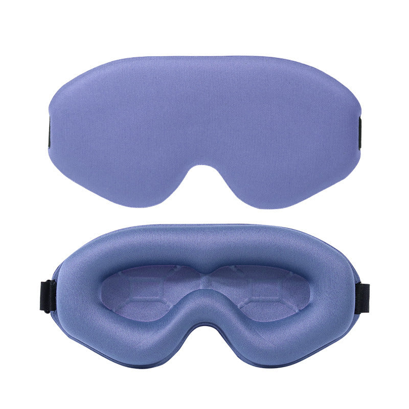 3D Contoured Sleep Mask - 100% Blackout Noise Reducing