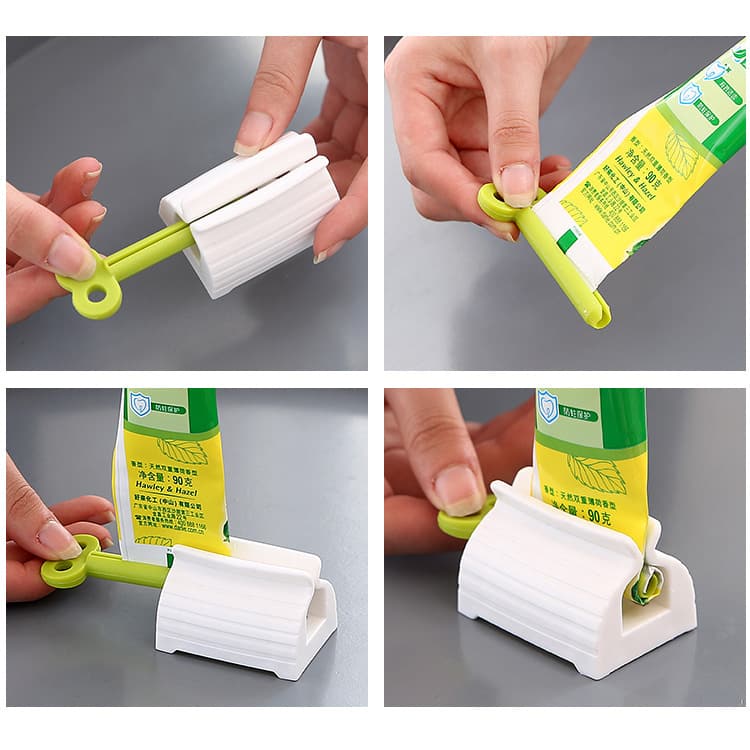 【6 PCS】Rotating Tube Toothpaste / Cream Squeezer