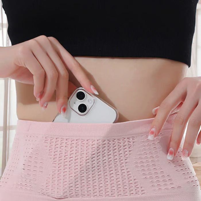 Multifunctional, breathable, concealed knitted hip bag