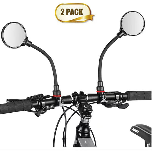 Universal Adjustable Rearview Mirror for Bikes Flexible Convex Mirror