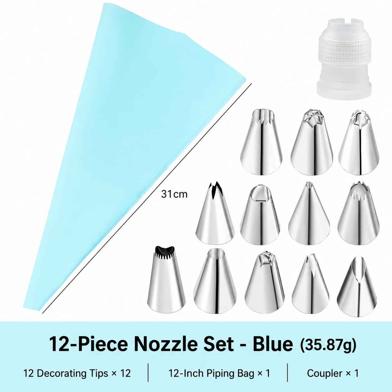 Cake Cream Decorating Tools Set｜Home Baking Essential