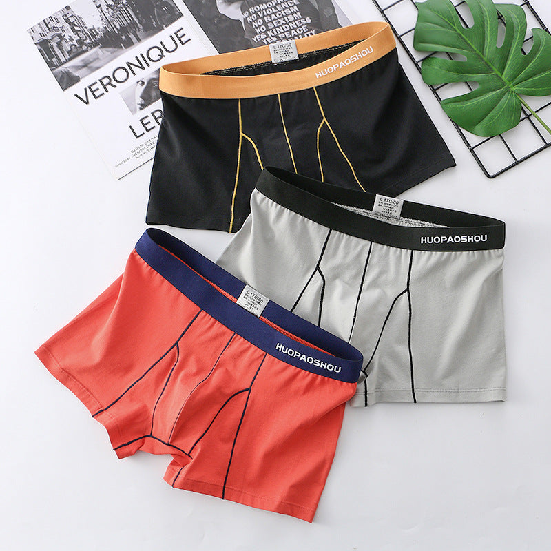 High Elasticity Soft Breathable Men's Boxers (Set of 3)